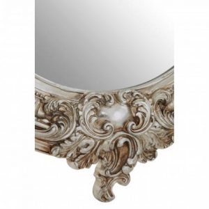 Victoria Grove Champagne Oval Framed Wall Mirror