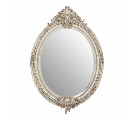 Victoria Grove Champagne Oval Framed Wall Mirror