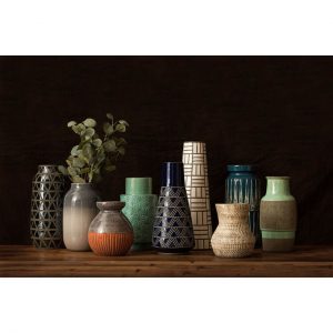 Grenfell Axel Earthenware Vase