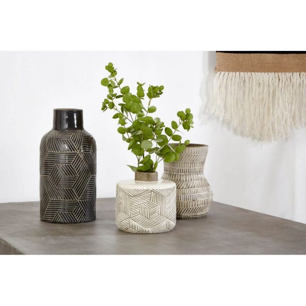 Grenfell Vector Small Earthenware Vase