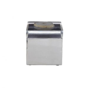Pelham White Agate Small Trinket Box