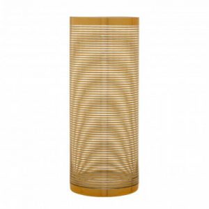 Clover Large Cylinder Stripe Vase