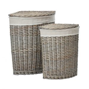 Mcgregor Set Of 2 Corner Laundry Baskets
