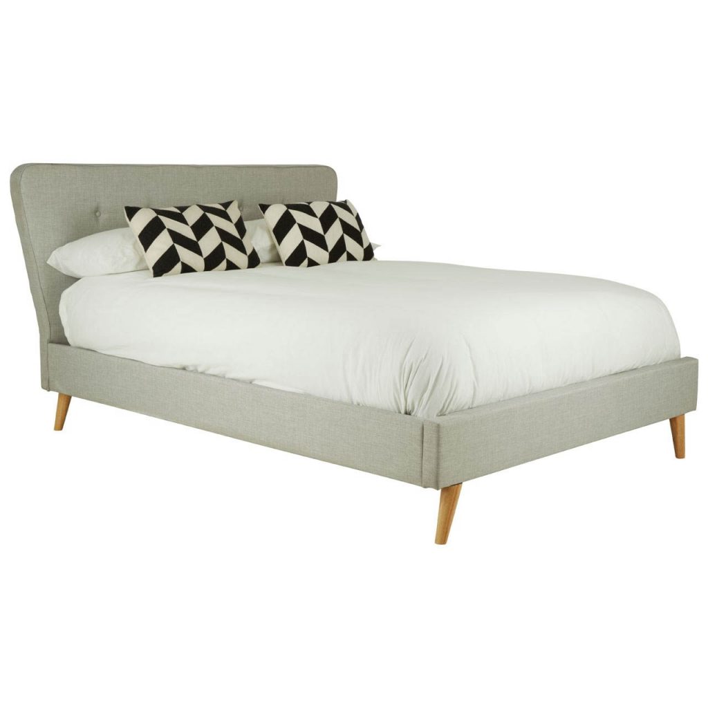 Petyward Light Grey King Size Bed