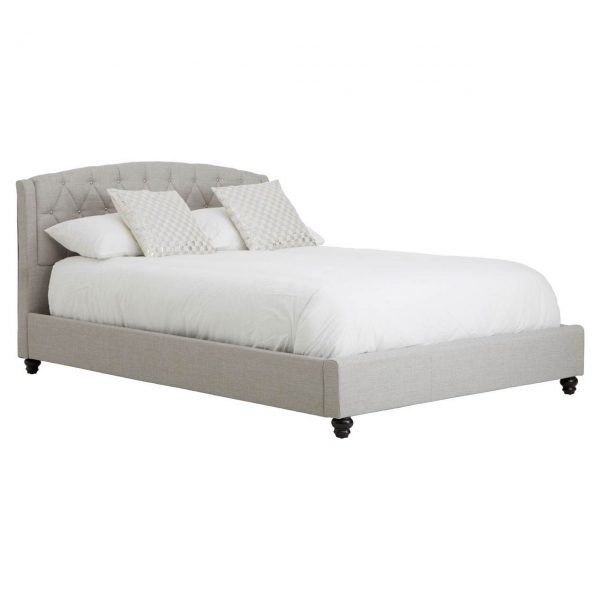 Archway Light Grey King Size Bed