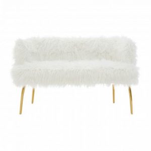 Fenelon Natural Fur Effect Sofa