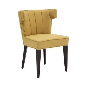 Cadogan Yellow Linen / Cotton Dining Chair