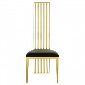 Raddington Gold Finish Dining Chair