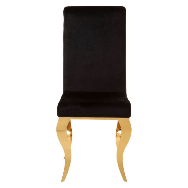 Raddington Dining Chair With Gold Frame