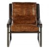 Scarsdale Light Brown Leather Lounge Chair