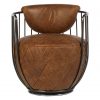 Scarsdale Light Brown Leather Chair