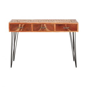 Ansdell Acacia Wood Console Table