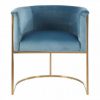 Ixworth Blue Velvet Chair