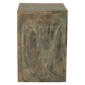 The Vale Faux Marble Stool