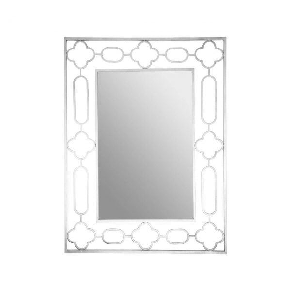 Rosmead Silver Leaf Wall Mirror