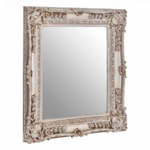 Rosehart Champagne Square Wall Mirror