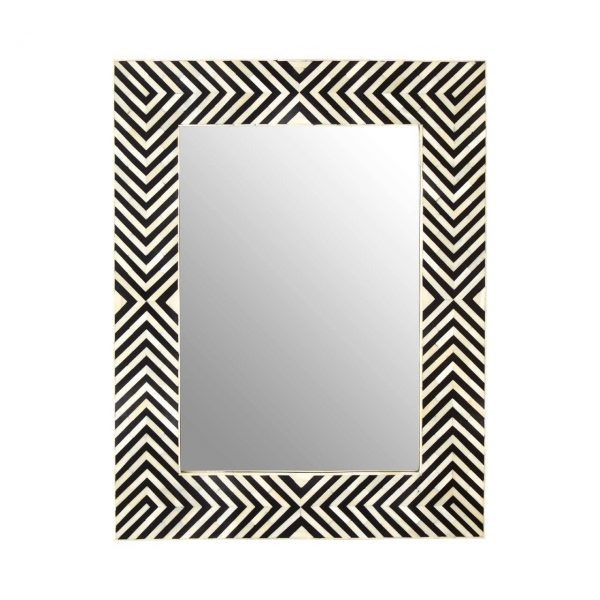 Denbigh Bone Inlay Frame Wall Mirror