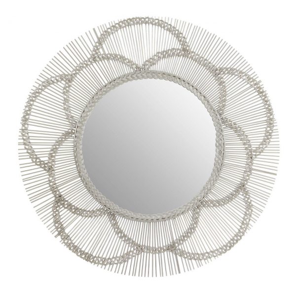 Paradise Floral Effect Wall Mirror