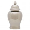 Oakfield Small Ceramic Silver Jar