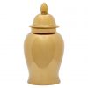 Oakfield Large Gold Ceramic Jar