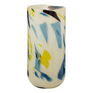North Terrace Large Abstract Design Glass Vase