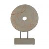 Phene Round Wooden Sculpture