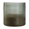 Little Boltons Small Grey Metallic Vase