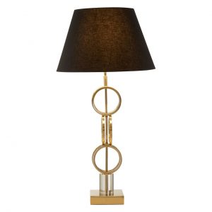 Pavilion Table Lamp With Dual Ring Base