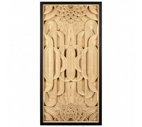 Bray Deco Wood Carving Wall Art